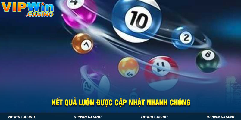 Kết quả luôn được cập nhật nhanh chóng